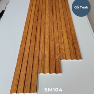 Tấm ốp lam 4 sóng thấp 15cm-12mm-3m HT-SM104
