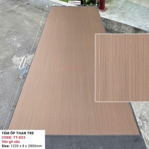 ẤM ỐP THAN TRE TT-823 – NÂU GỖ TỰ NHIÊN