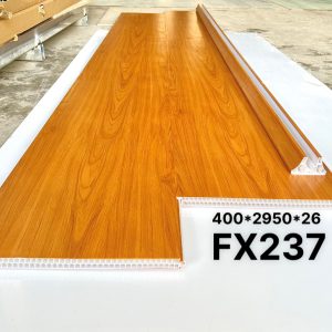 Tấm nhựa ngăn vách giả gỗ - FX237