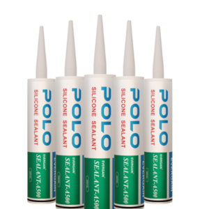 Keo silicon POLO trắng