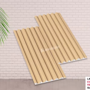 Lam sóng vân gỗ chống xước vàng 6S801