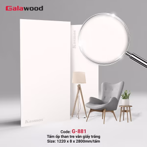 Vân giấy trắng G-881