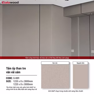 Vân vải xám G-889