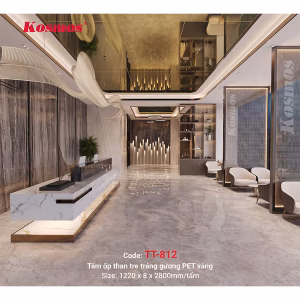 Tráng gương PET vàng TT-812