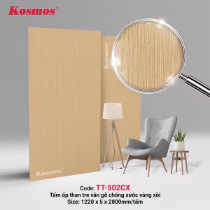Vân gỗ chống xước vàng sồi TT-502CX
