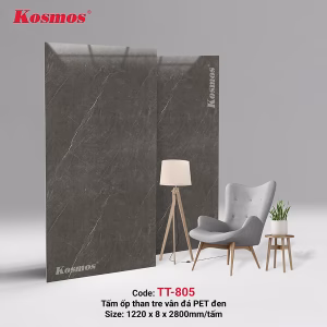 Vân đá PET đen TT-805