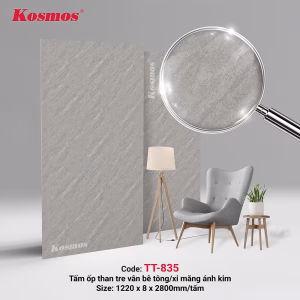 Tấm ốp vân xi măng ánh kim TT-835