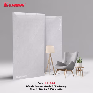 Vân đá PET xám nhạt TT-844