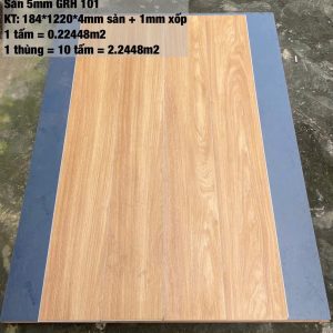 Sàn hèm đế cao su - GRH-102